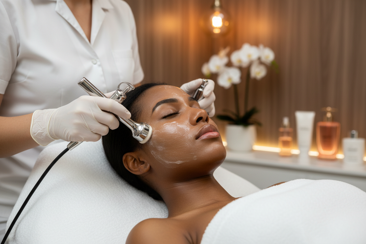 Deep Cleansing Facial Treatment - Professional spa treatment